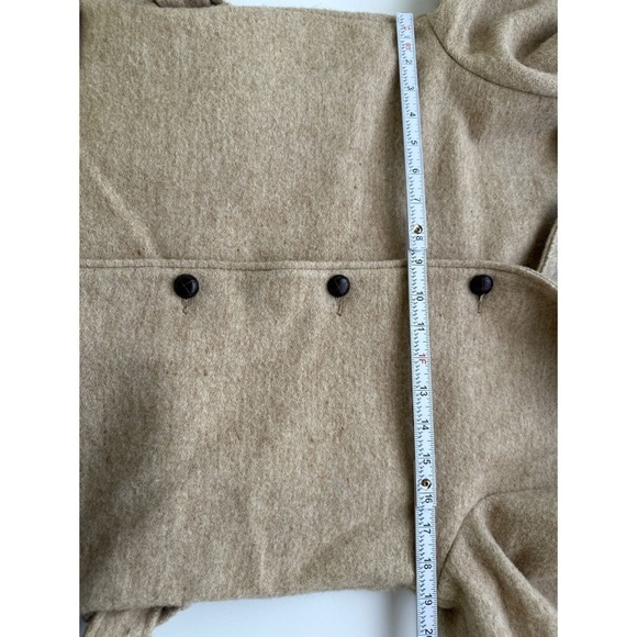 Amana Boho Hippie Wool Blanket Dress Coat Jacket - Picture 13 of 13